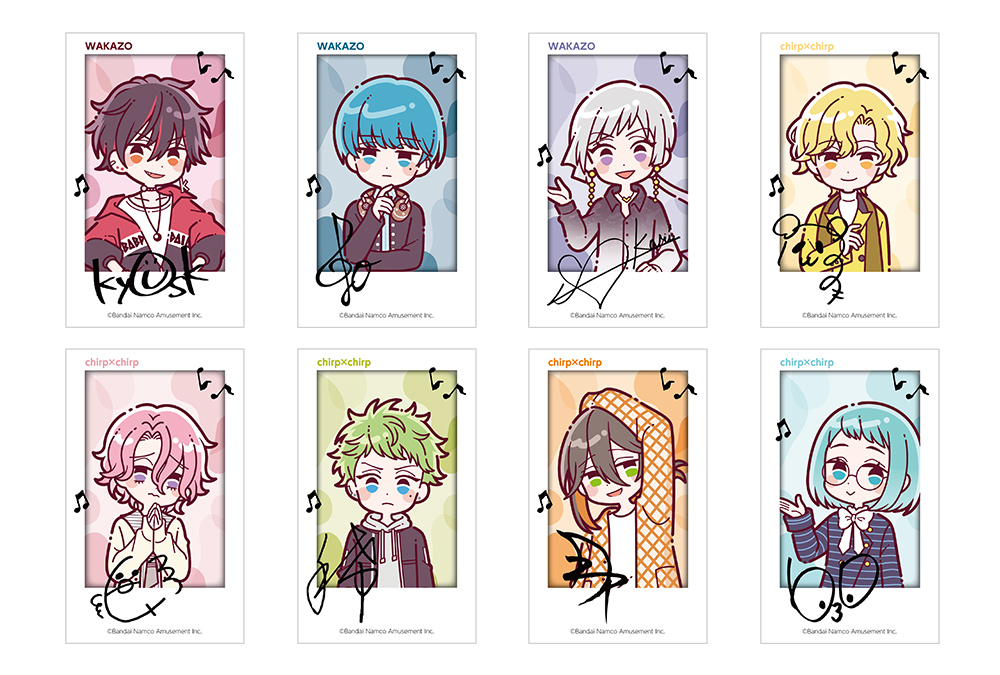 ミニイラストシート（ポラポリポスポ）