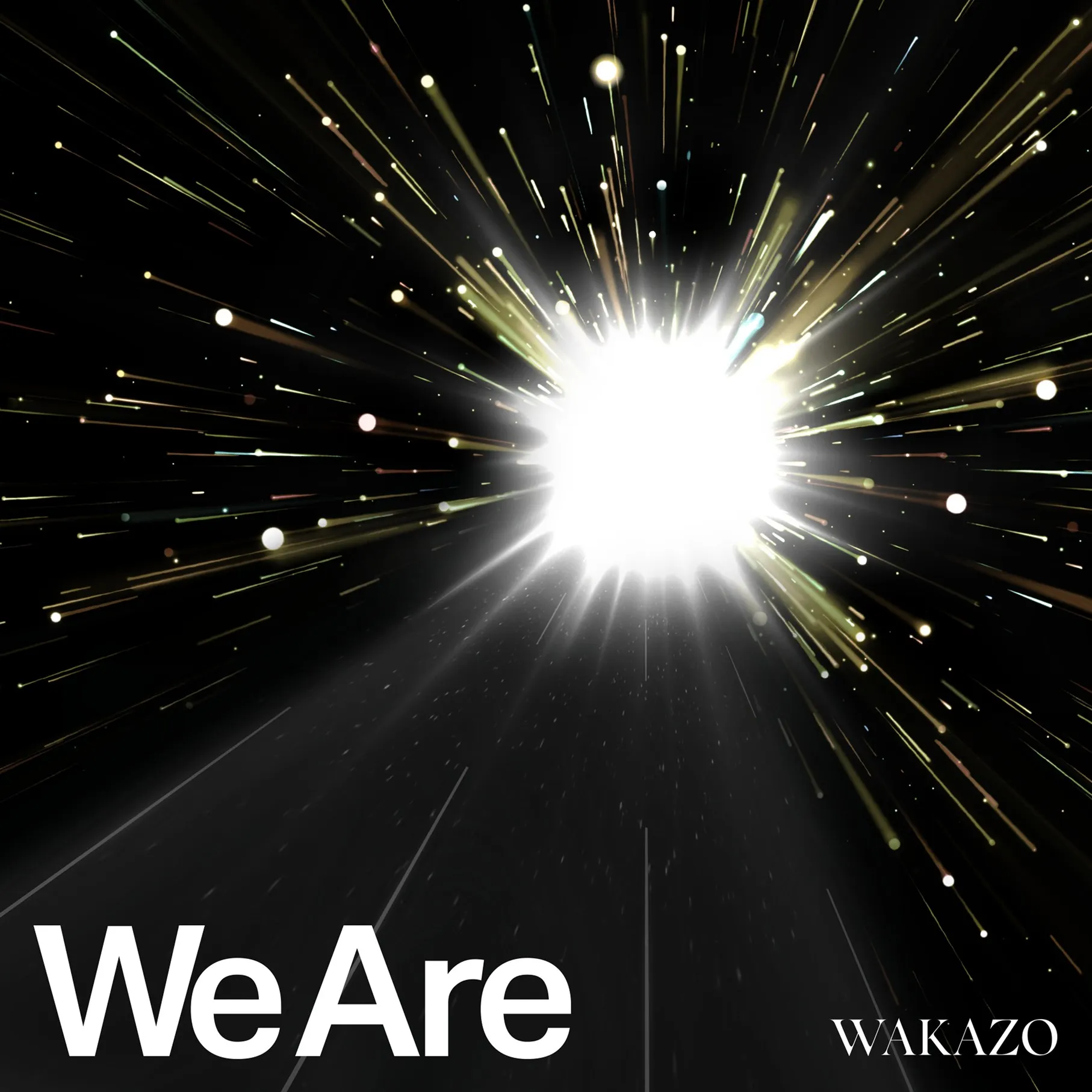 WAKAZO 1st SINGLE『We are』ジャケット